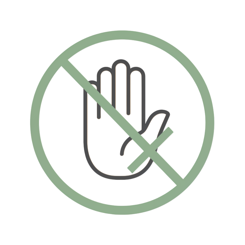 一个能体现出拒绝意思的图标