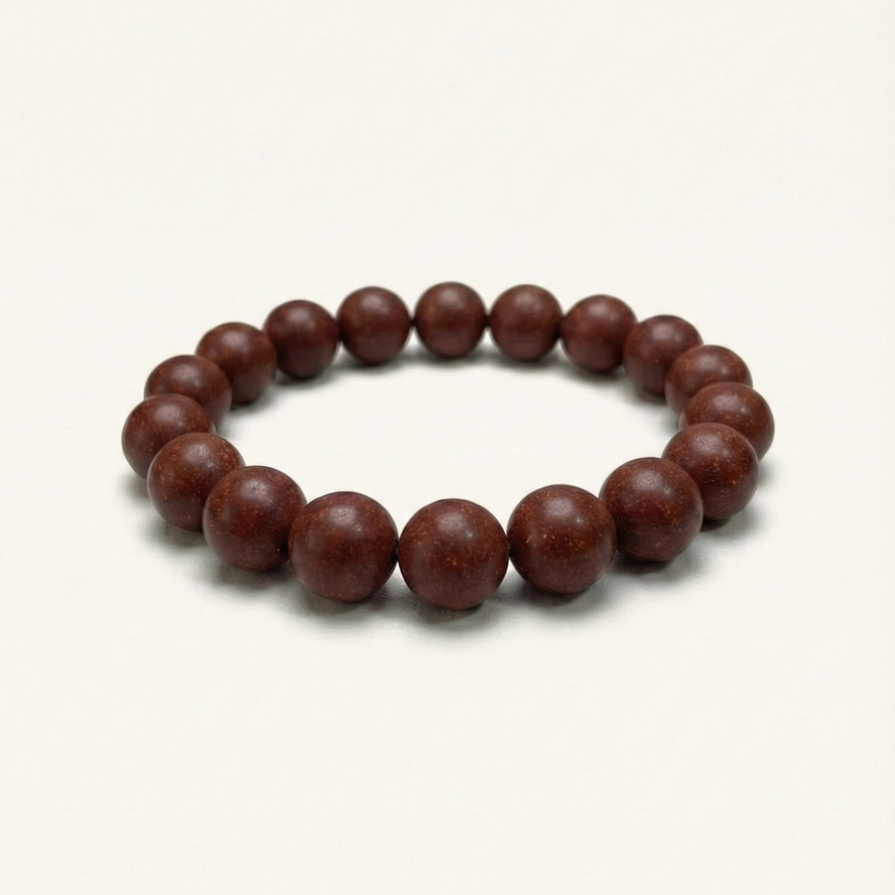 Heart Bloom handmade double rose and agarwood herbal bracelet by Hidden Scent for anxiety relief and emotional balance.